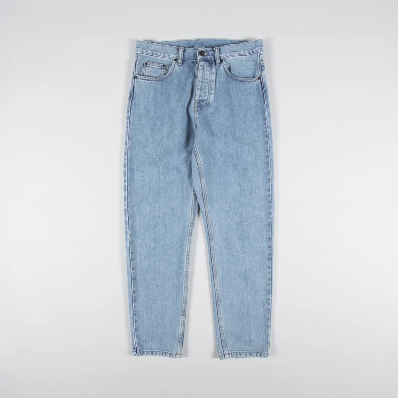 Carhartt WIP Newel Pant Blue Stone Bleach Maitland Denim-1