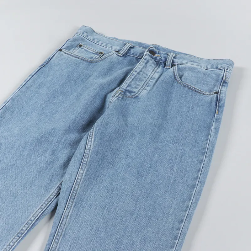Carhartt WIP Newel Pant Blue Stone Bleach Maitland Denim-6