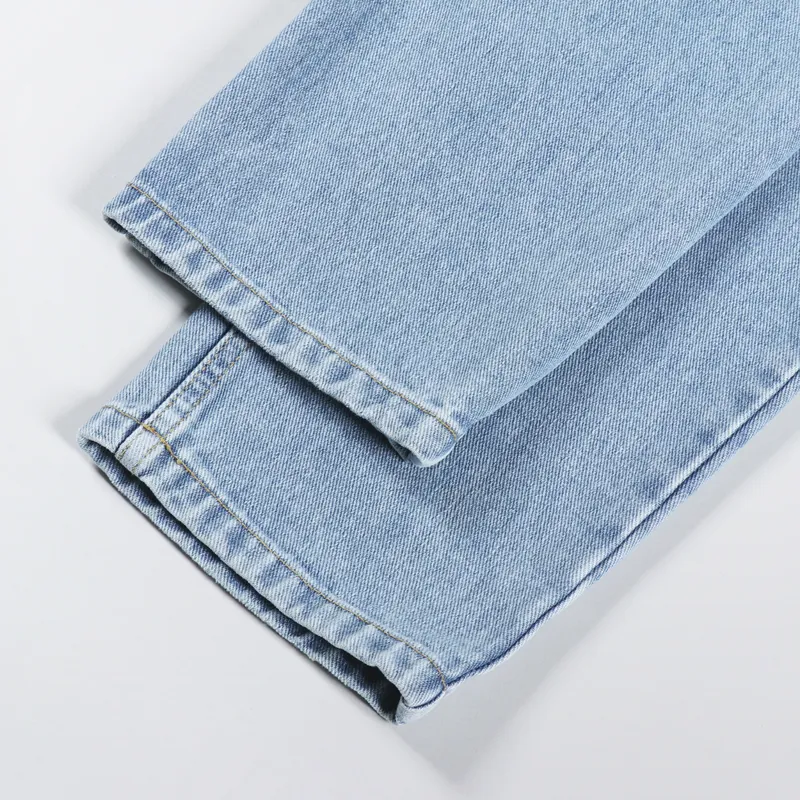 Carhartt WIP Newel Pant Blue Stone Bleach Maitland Denim-3