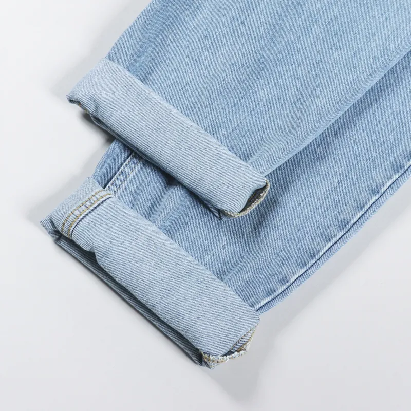 Carhartt WIP Newel Pant Blue Stone Bleach Maitland Denim-4