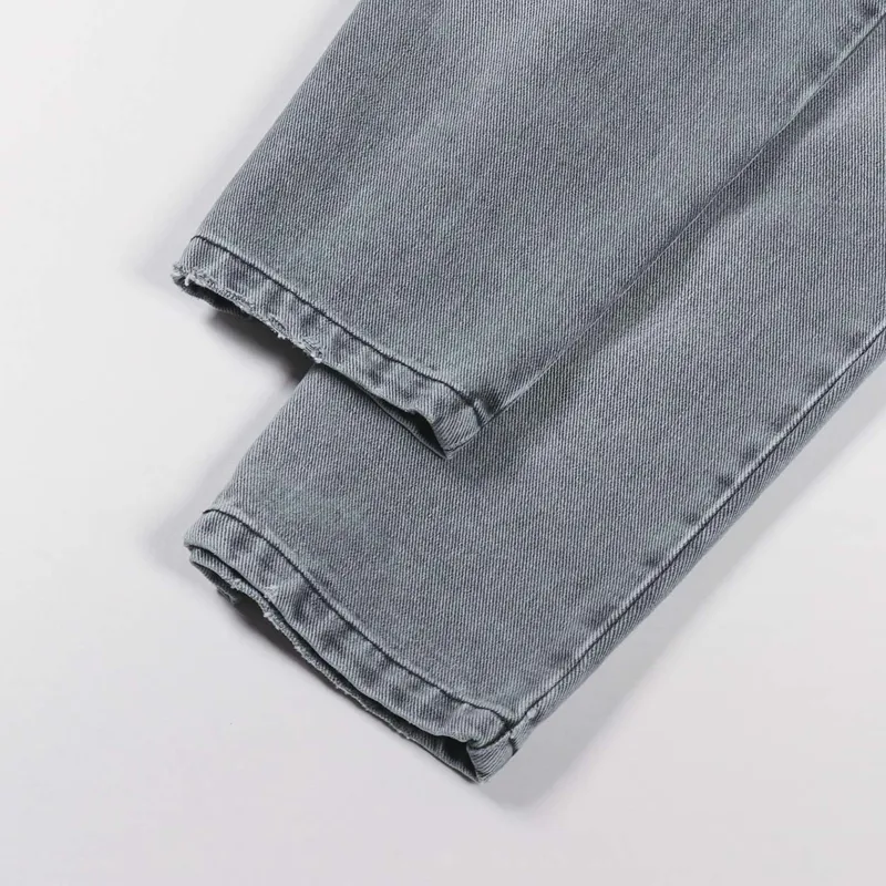 Carhartt WIP Newel Pant Black Light Used Wash Maitland Denim-5