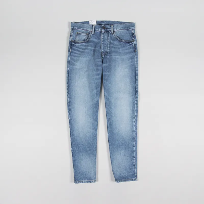 Carhartt WIP Newel Pant Light Used Blue Maitland Denim-1