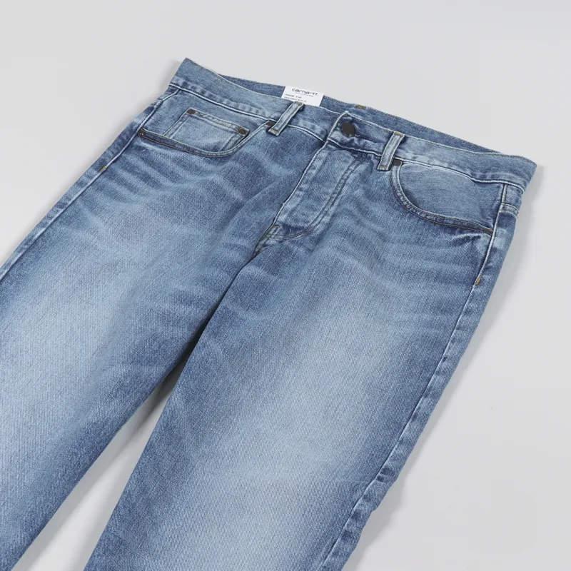Carhartt WIP Newel Pant Light Used Blue Maitland Denim-6