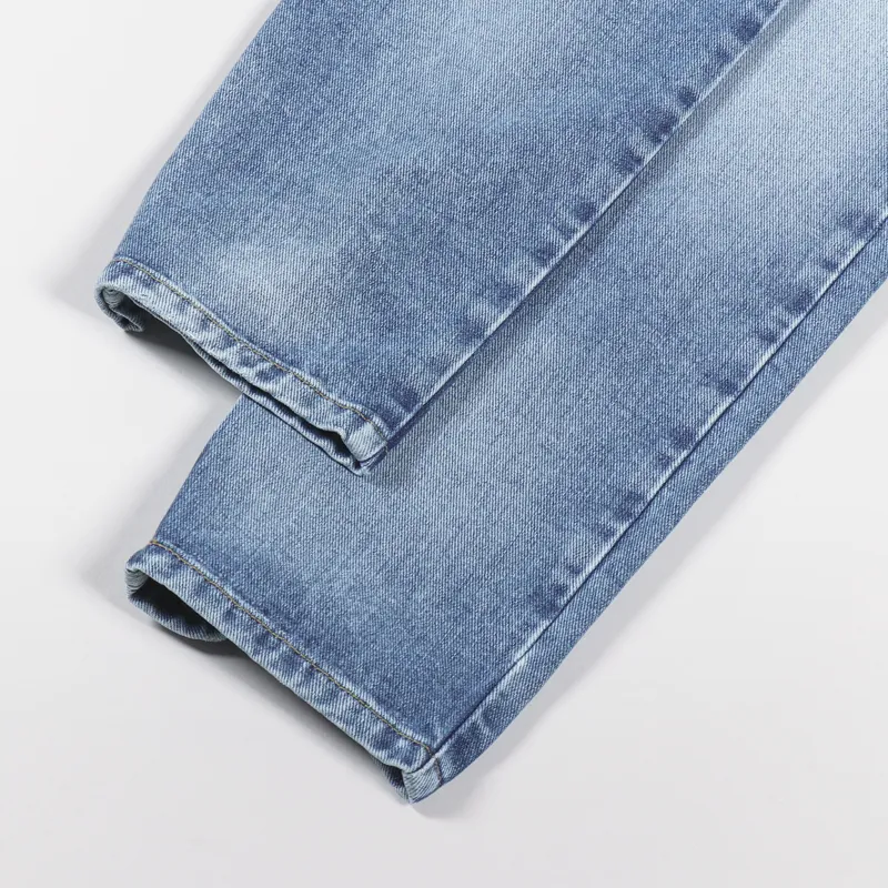 Carhartt WIP Newel Pant Light Used Blue Maitland Denim-4