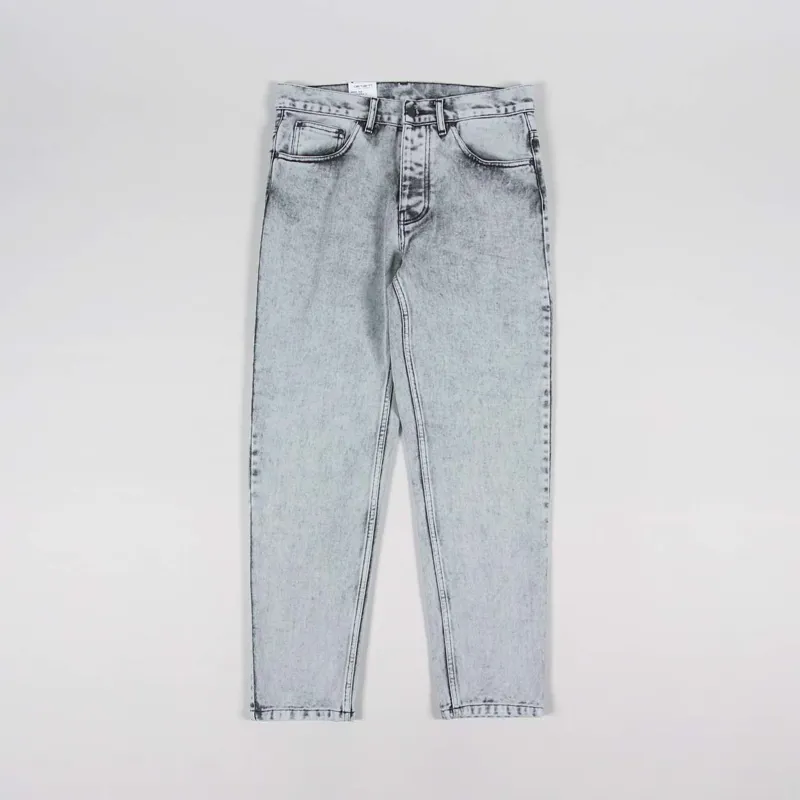 Carhartt WIP Newel Pant Black Sun Washed Maitland Denim-1