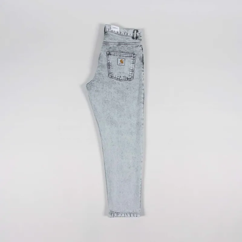 Carhartt WIP Newel Pant Black Sun Washed Maitland Denim-2
