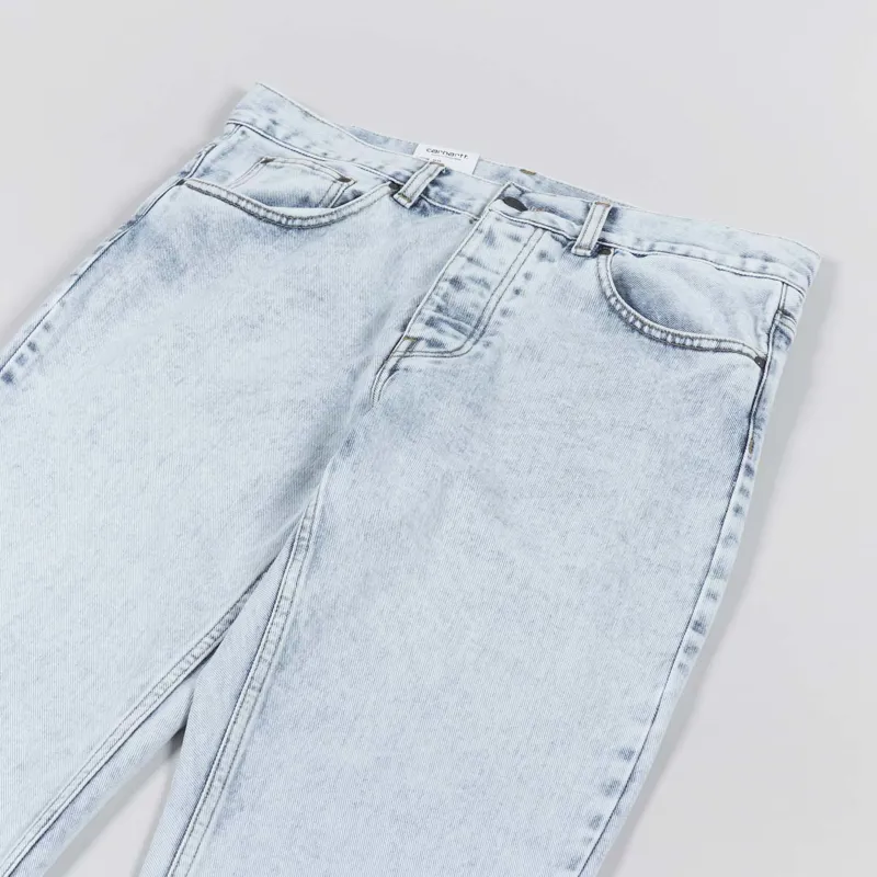 Carhartt WIP Newel Pant Blue Sun Washed Maitland Denim-6