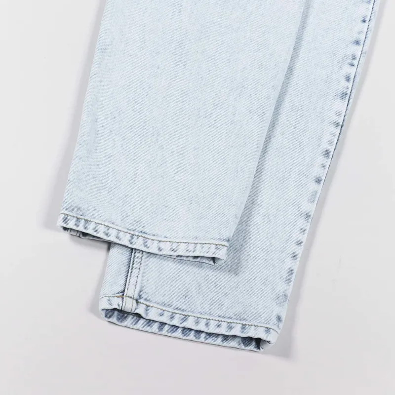 Carhartt WIP Newel Pant Blue Sun Washed Maitland Denim-3