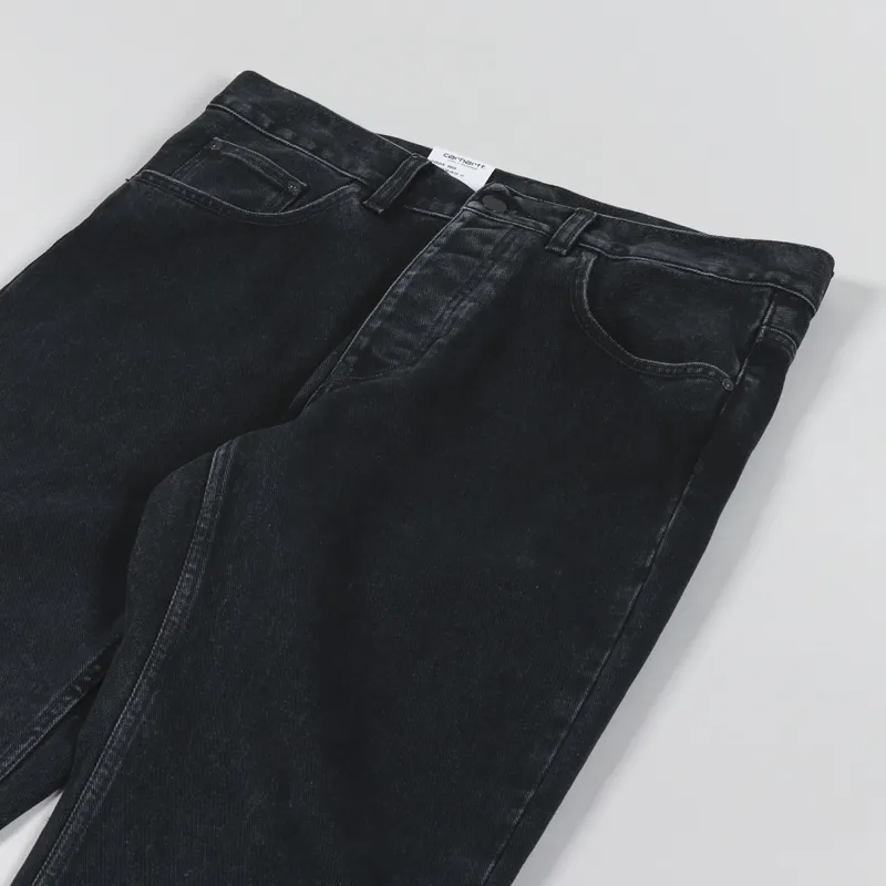 Carhartt WIP Newel Pant Black Stone Washed Maitland Denim-5
