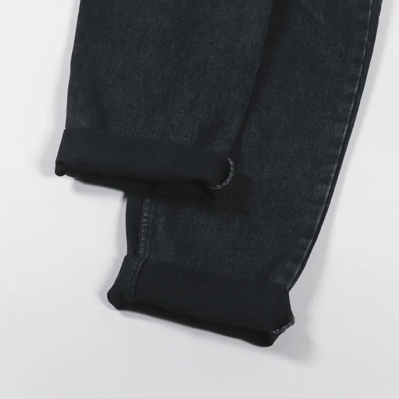 Carhartt WIP Newel Pant Black Stone Washed Maitland Denim-3