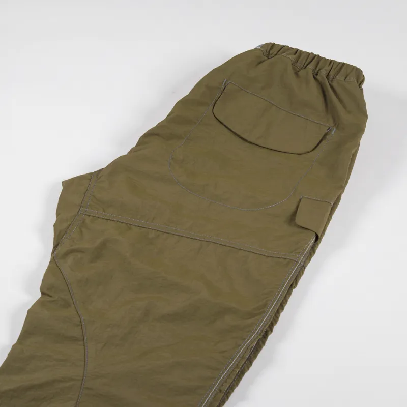 And Wander Nylon Taffeta Hiker Pants Khaki-4