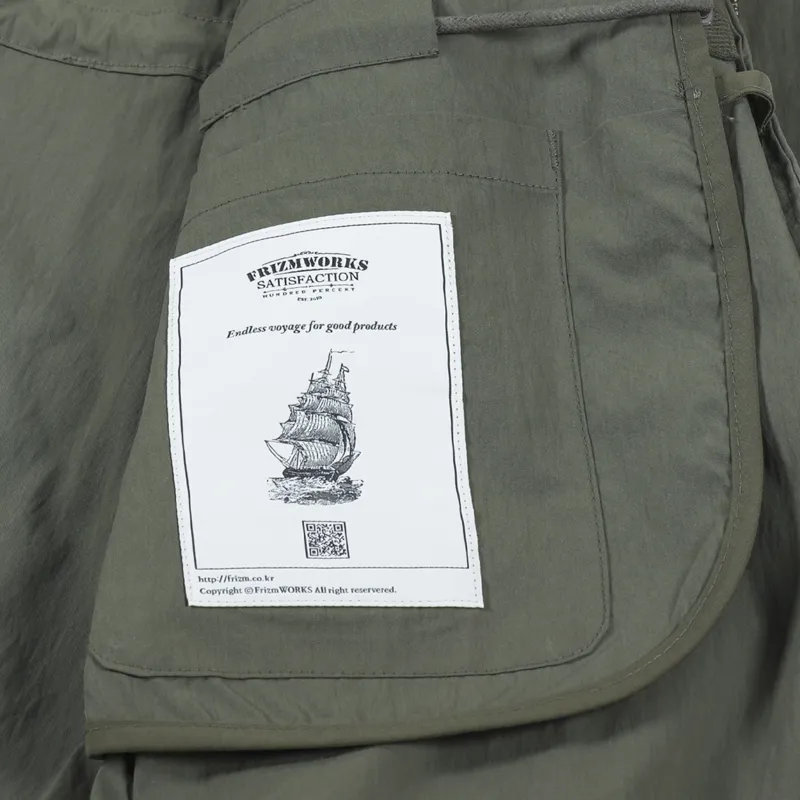 FrizmWORKS NYCO Hooded M51 Fishtail Parka Olive-8