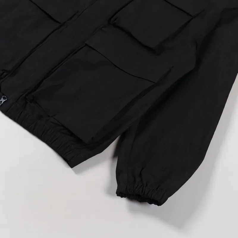FrizmWORKS NYCO Utility Windbreaker Black-6