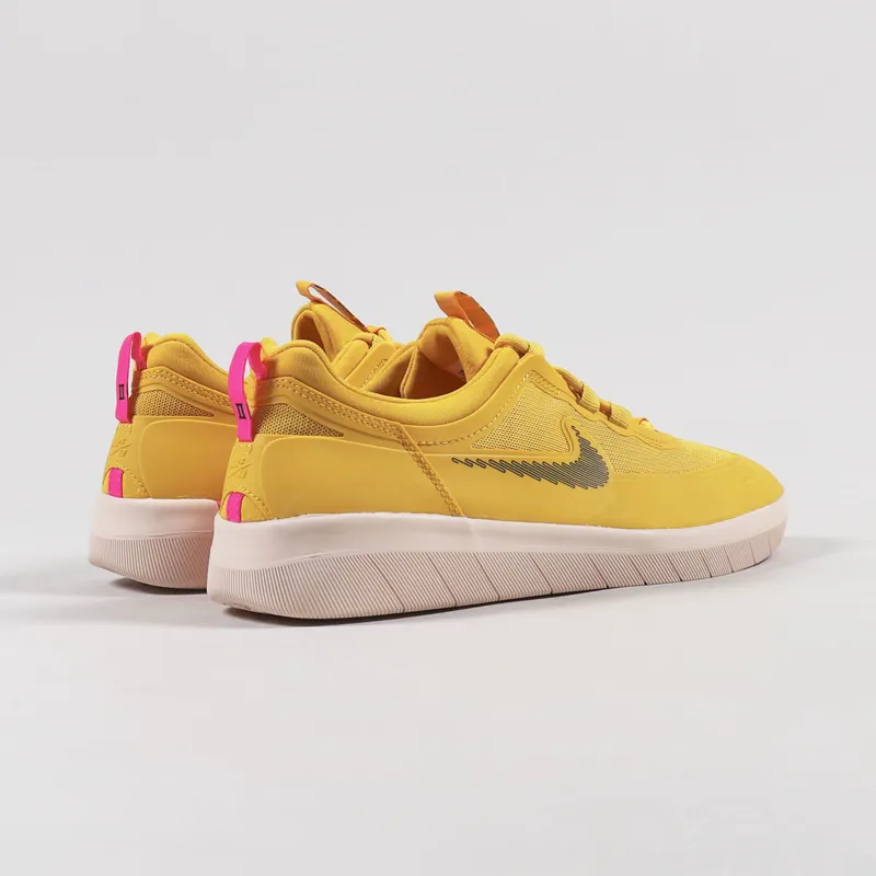 nyjah huston shoes yellow