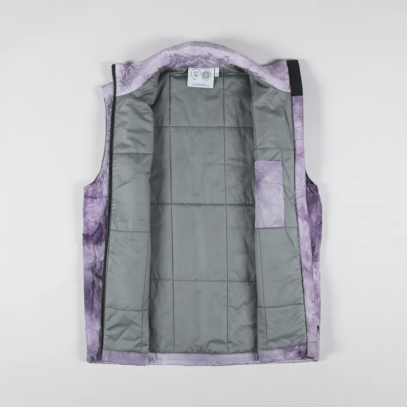 CG Purple Mountain Observatory Nylon Expedition Gilet Purple Tie Dye-1