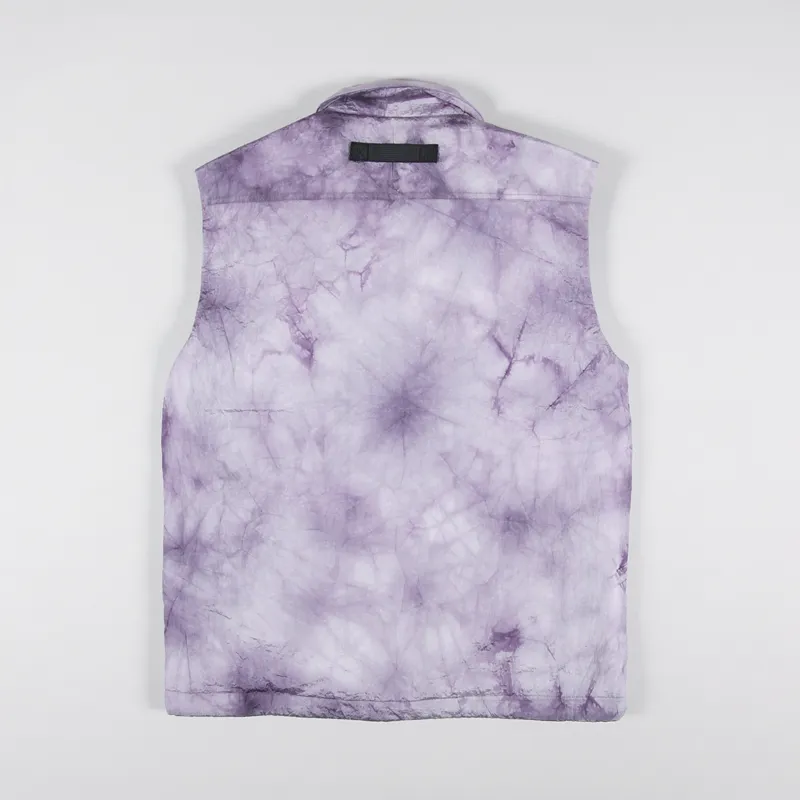 CG Purple Mountain Observatory Nylon Expedition Gilet Purple Tie Dye-2