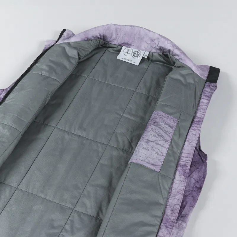 CG Purple Mountain Observatory Nylon Expedition Gilet Purple Tie Dye-4