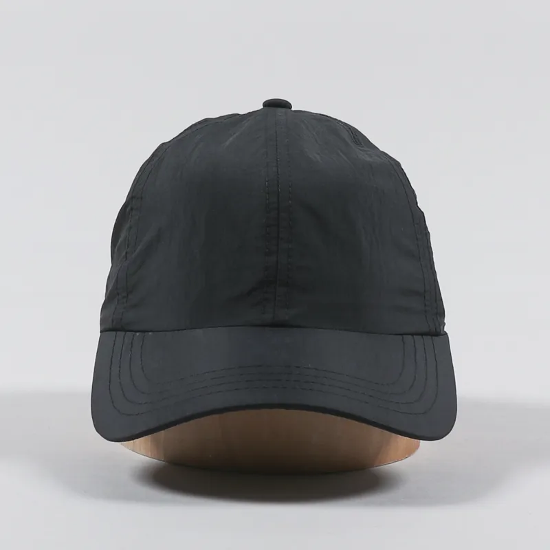No Nationality 07 Lightweight Nylon Taffeta Cap Black