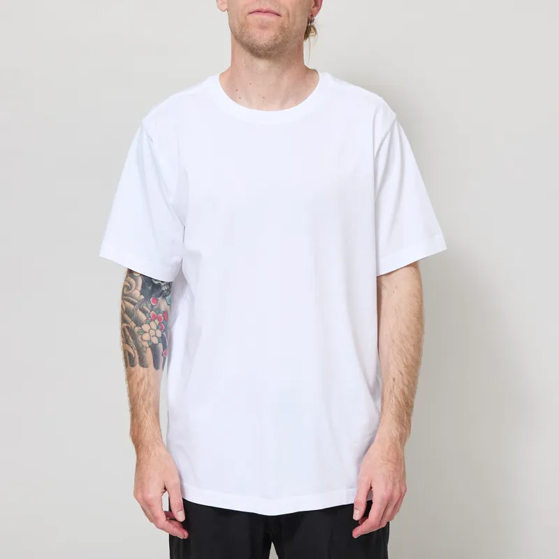 Organic Basics True Heavy Boxy Fit T Shirt White