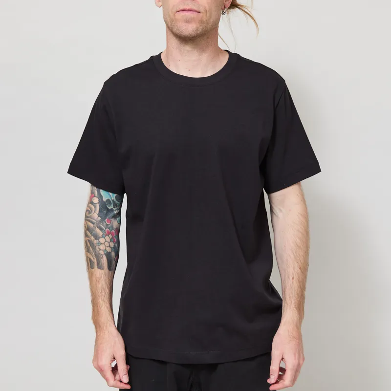 Organic Basics True Heavy Regular Fit T Shirt Black