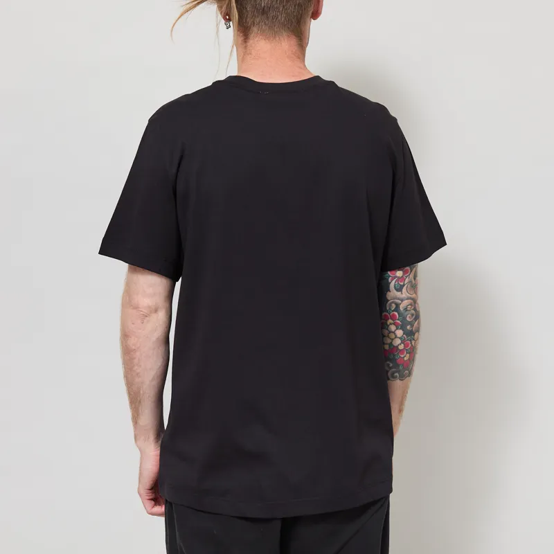 Organic Basics True Heavy Regular Fit T Shirt Black-2
