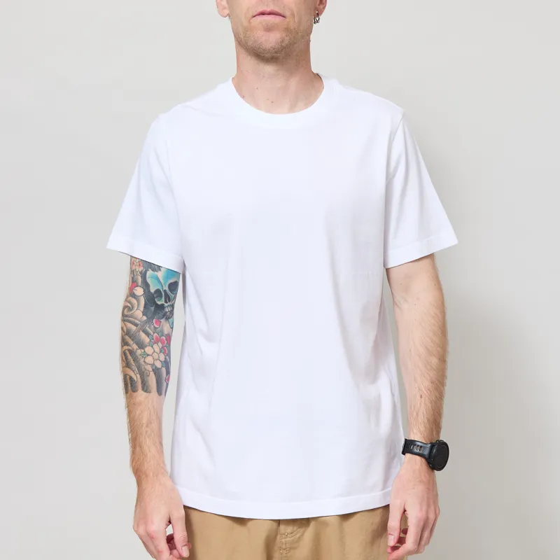 Organic Basics True Heavy Regular Fit T Shirt White
