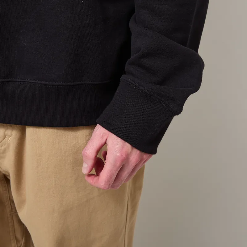 Organic Basics Weekend Polo Black-5