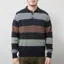 Pittari Knitted Offa Polo Sweater Charcoal Combo
