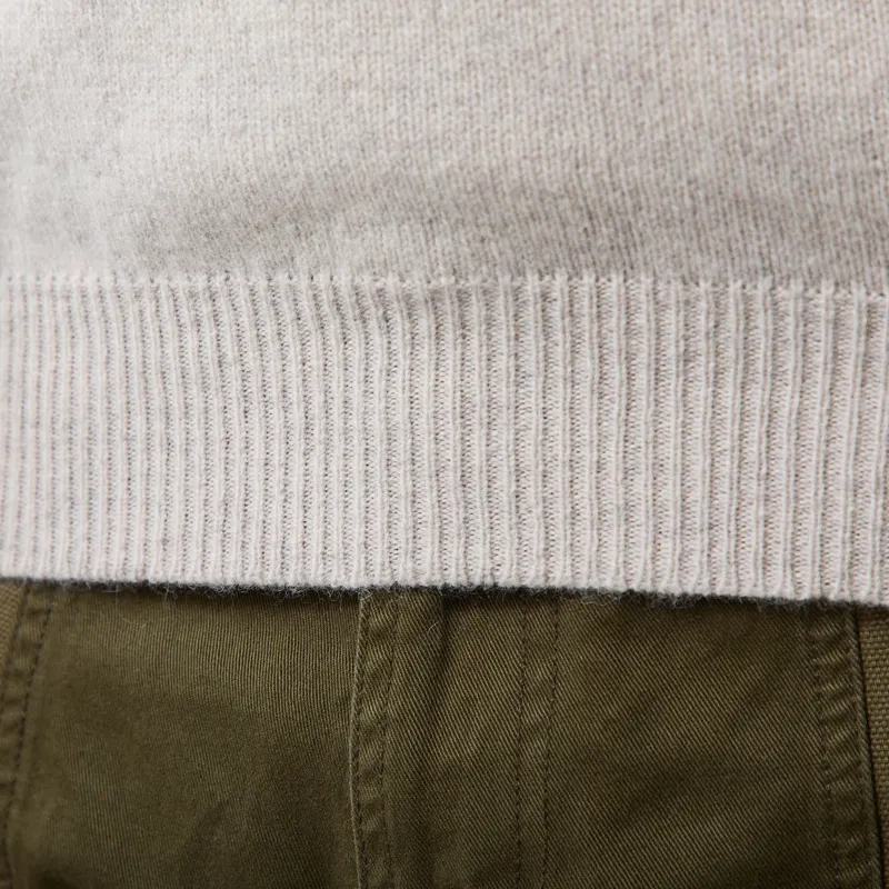 Pittari Knitted Offa Polo Sweater Clay Combo-7