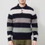 Pittari Knitted Offa Polo Sweater Navy Combo