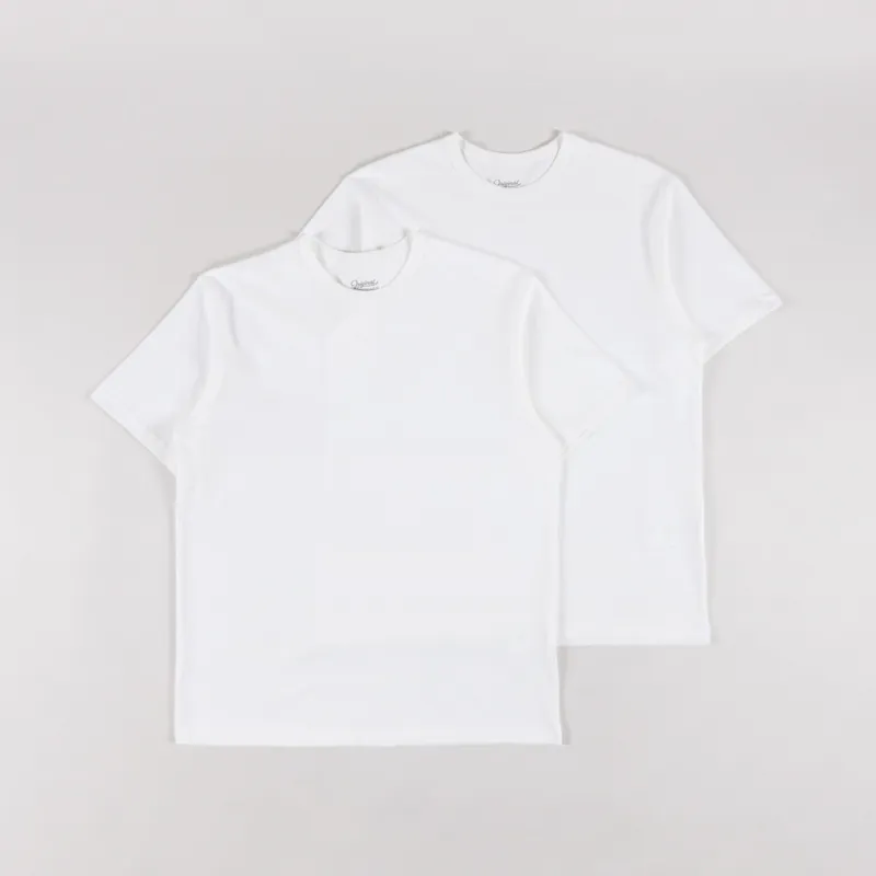 Frizmworks OG Athletic T Shirt White - 2 Pack