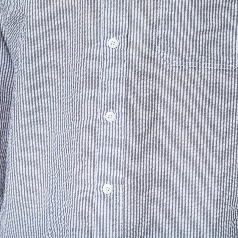 Frizmworks OG Stripe Seersucker Shirt Black-6