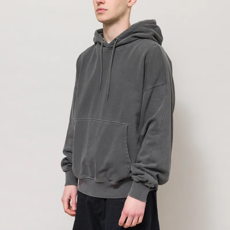 Frizmworks OG Pigment Dyeing Hoodie Charcoal-1