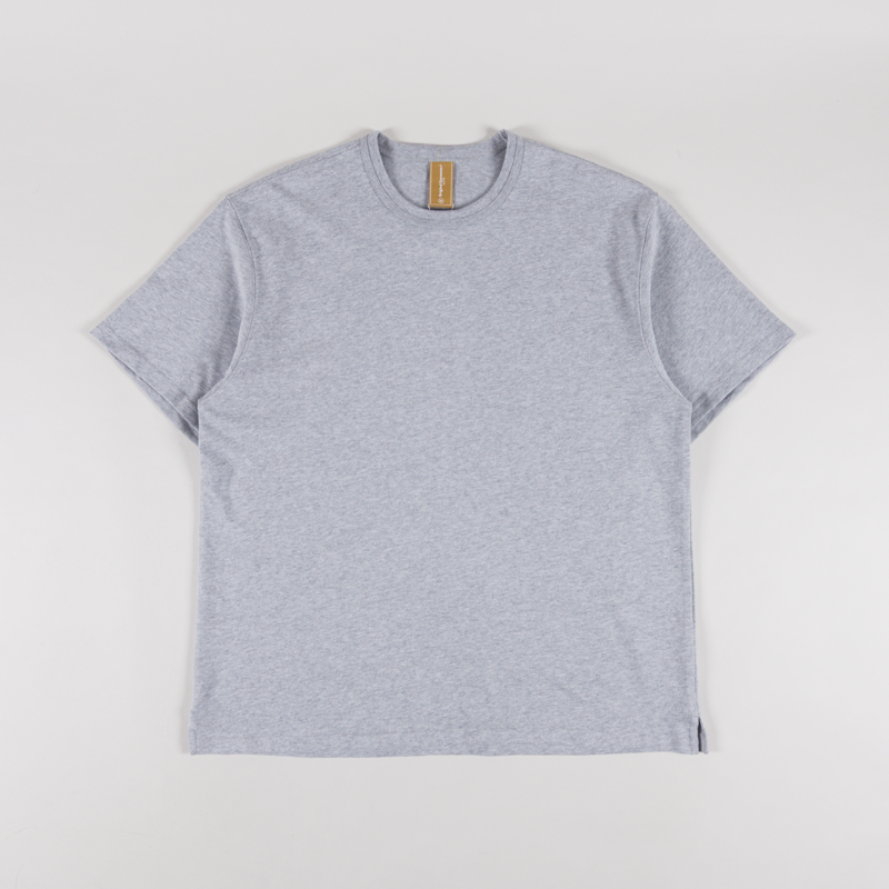 Frizmworks OG Double Rib Oversized T Shirt Melange Grey