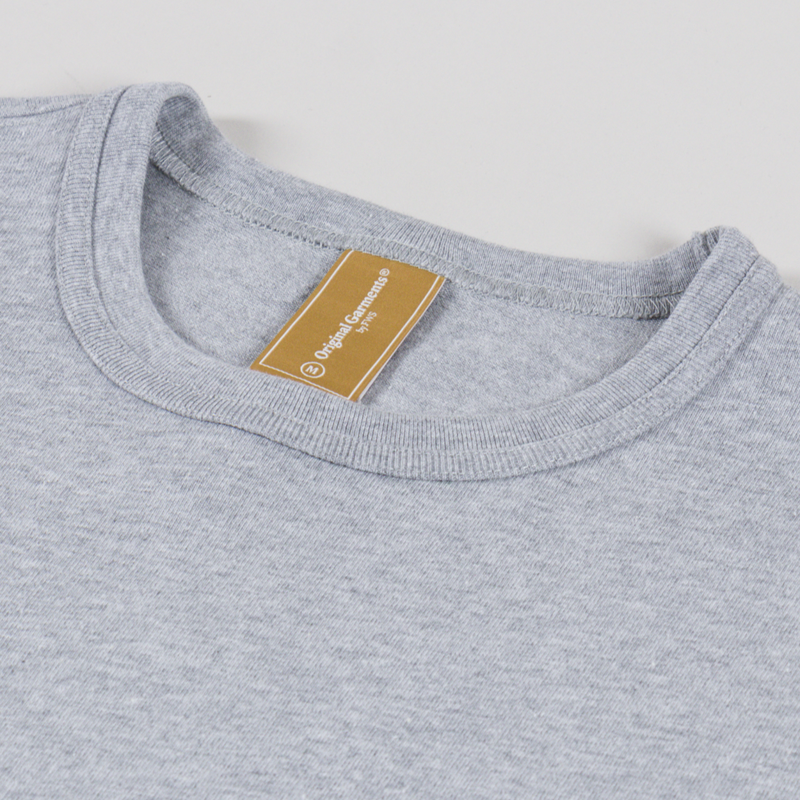 Frizmworks OG Double Rib Oversized T Shirt Melange Grey-2