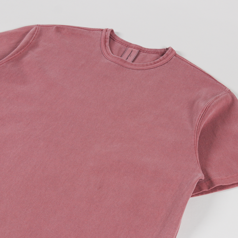Frizmworks OG Pigment Dyeing Half T Shirt Pink-1