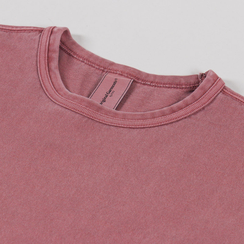 Frizmworks OG Pigment Dyeing Half T Shirt Pink-2