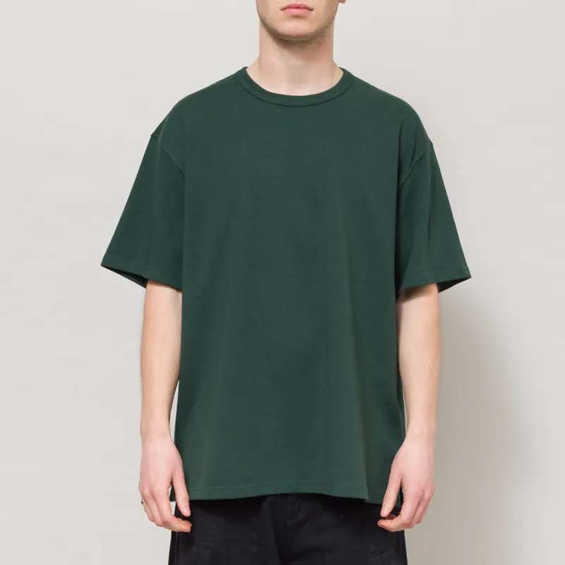 Frizmworks OG Double Rib Oversized T Shirt Dark Green