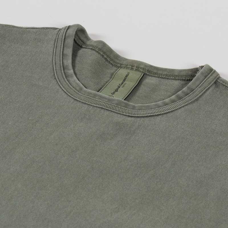 Frizmworks OG Pigment Dyeing Half T Shirt Olive-2