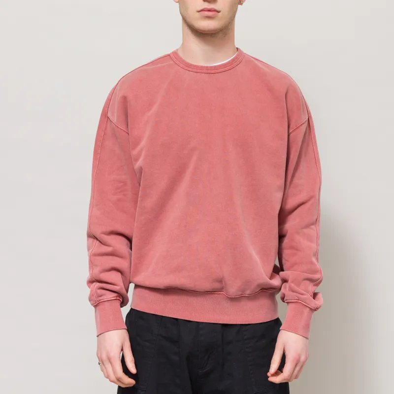 Frizmworks OG Pigment Dyeing Sweatshirt Pink