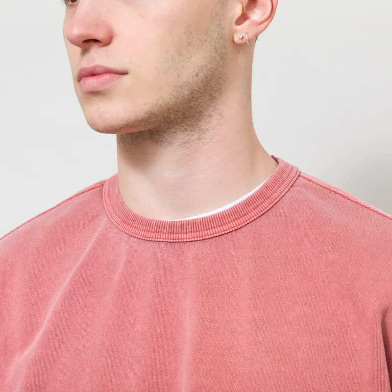 Frizmworks OG Pigment Dyeing Sweatshirt Pink-3
