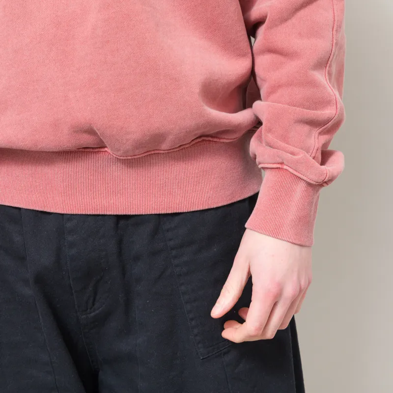 Frizmworks OG Pigment Dyeing Sweatshirt Pink-4