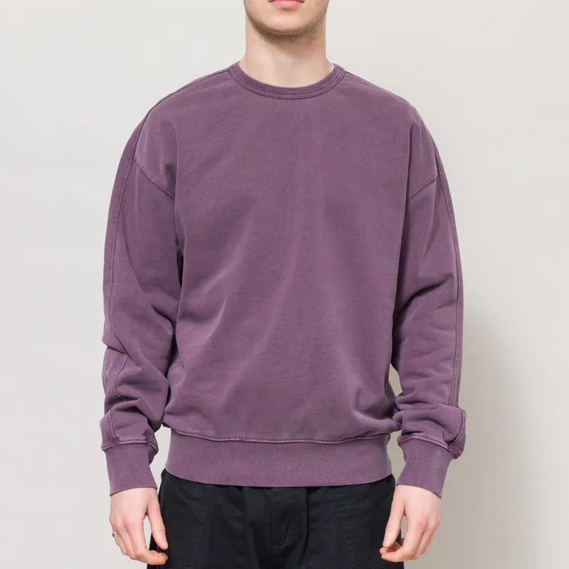Frizmworks OG Pigment Dyeing Sweatshirt Purple
