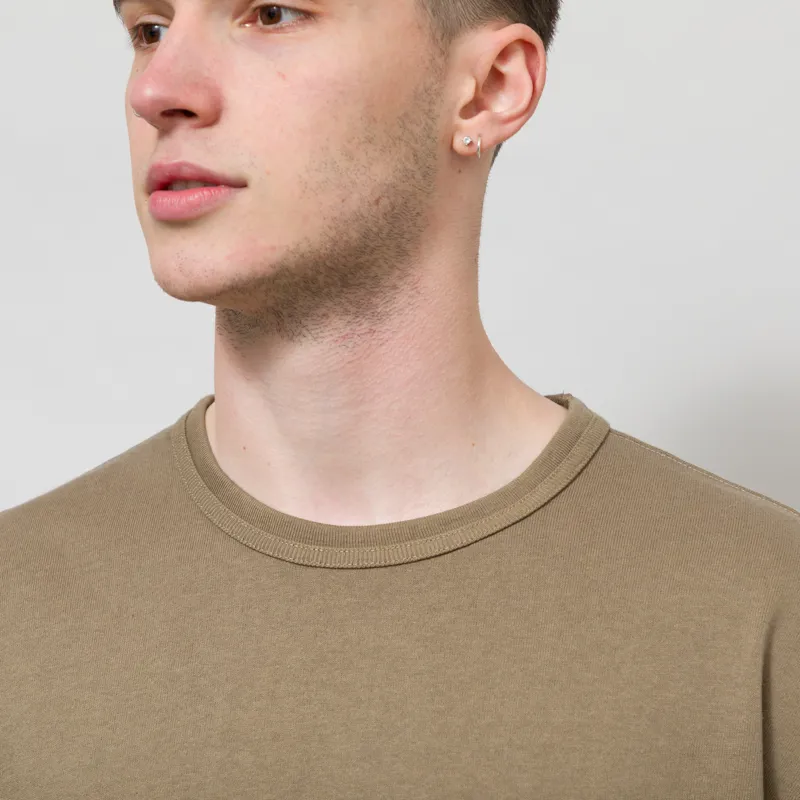 Frizmworks OG Double Rib Oversized T Shirt Mud-3