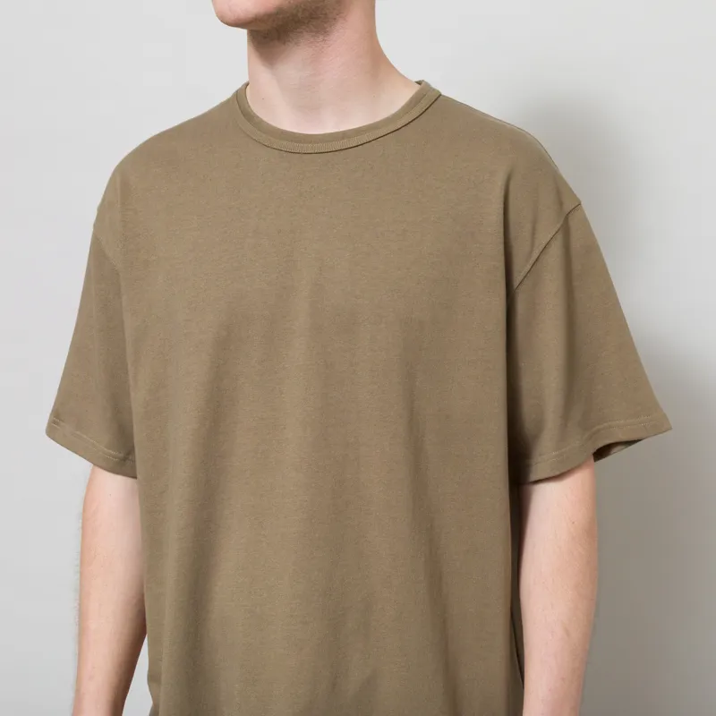 Frizmworks OG Double Rib Oversized T Shirt Mud-2