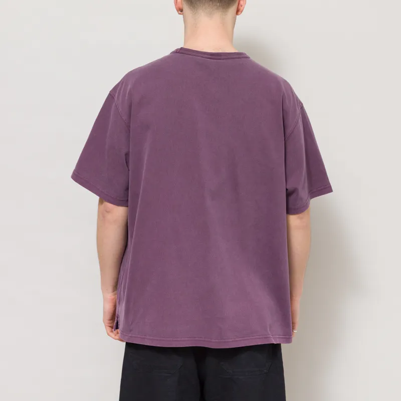 Frizmworks OG Pigment Dyeing Half T Shirt Purple-1
