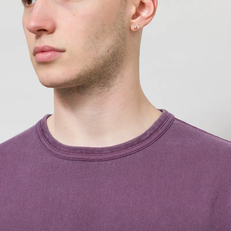 Frizmworks OG Pigment Dyeing Half T Shirt Purple-2