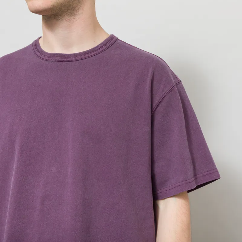 Frizmworks OG Pigment Dyeing Half T Shirt Purple-3