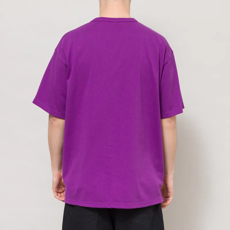Frizmworks OG Double Rib Oversized T Shirt Purple-1