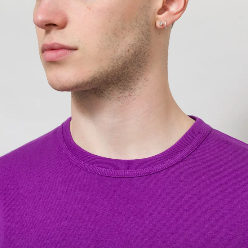 Frizmworks OG Double Rib Oversized T Shirt Purple-2